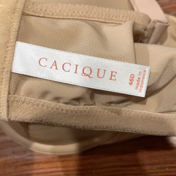 Cacique nude bra size 46D - Picture 2 of 5